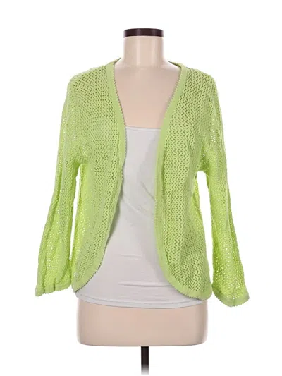 Pre-owned Christopher & Banks Blazer Jacket In Green