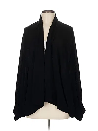 Pre-owned Christopher & Banks Cardigan Sweater In Black