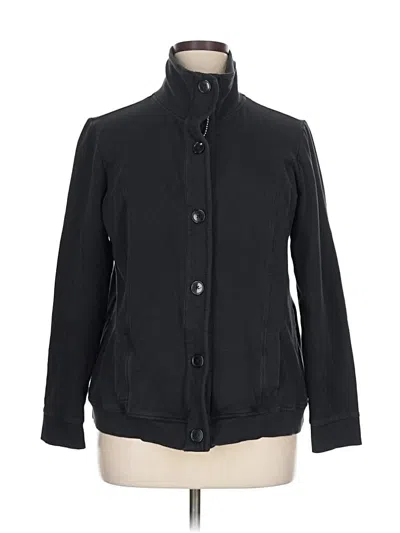 Pre-owned Christopher & Banks Cardigan Sweater In Black