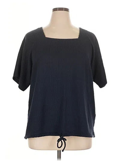 Pre-owned Christopher & Banks Cardigan Sweater In Blue