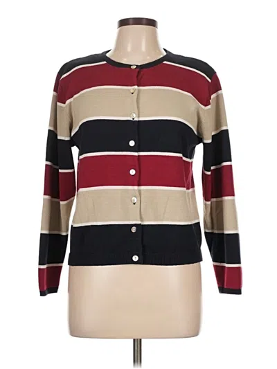 Pre-owned Christopher & Banks Cardigan Sweater In Brown