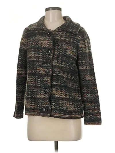 Pre-owned Christopher & Banks Cardigan Sweater In Brown