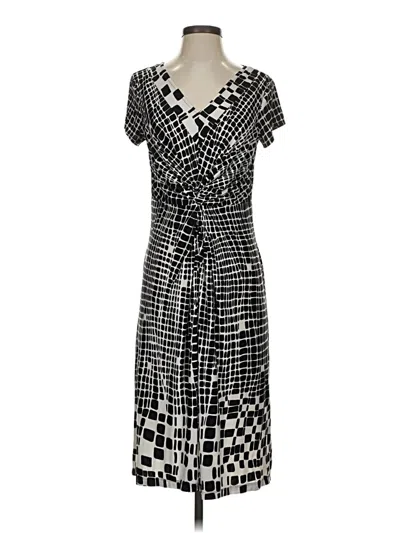 Pre-owned Christopher & Banks Casual Dress In Black
