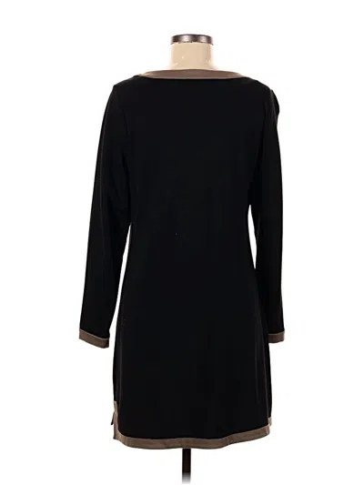 Pre-owned Christopher & Banks Casual Dress In Black