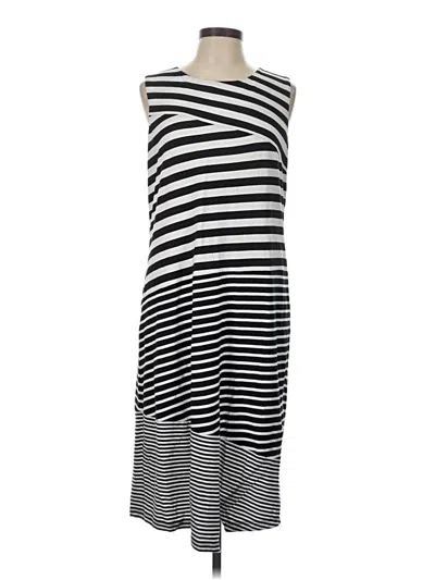 Pre-owned Christopher & Banks Casual Dress In Black