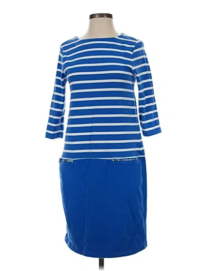 Pre-owned Christopher & Banks Casual Dress In Blue