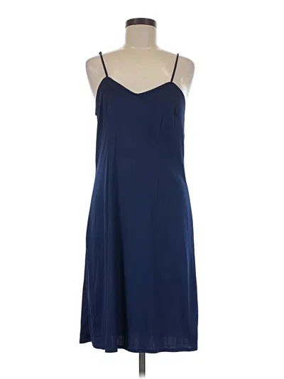 Pre-owned Christopher & Banks Casual Dress In Blue