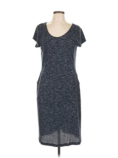 Pre-owned Christopher & Banks Casual Dress In Gray