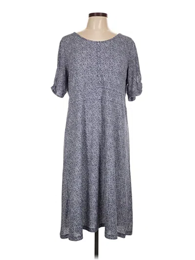 Pre-owned Christopher & Banks Casual Dress In Gray