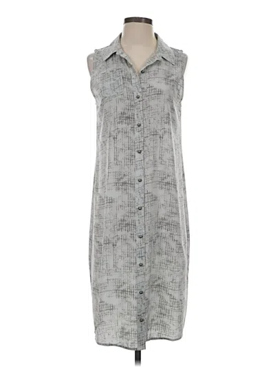 Pre-owned Christopher & Banks Casual Dress In Gray