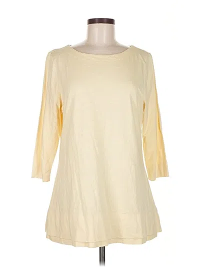 Pre-owned Christopher & Banks Casual Dress In Yellow