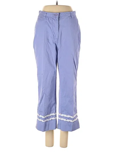 Pre-owned Christopher & Banks Casual Pants In Blue