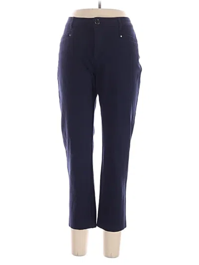 Pre-owned Christopher & Banks Casual Pants In Blue
