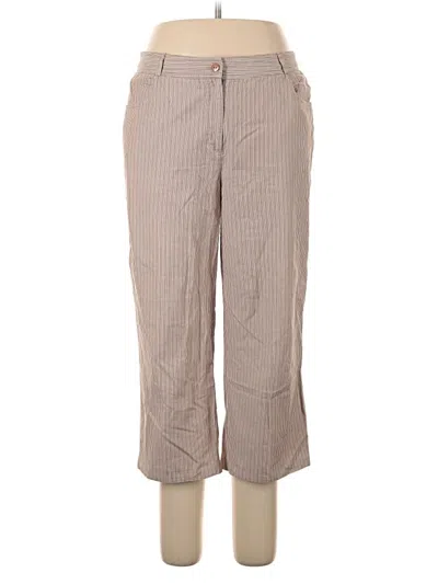 Pre-owned Christopher & Banks Casual Pants In Brown