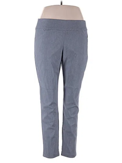 Pre-owned Christopher & Banks Casual Pants In Gray