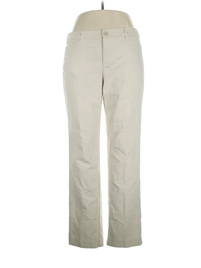 Pre-owned Christopher & Banks Casual Pants In Ivory