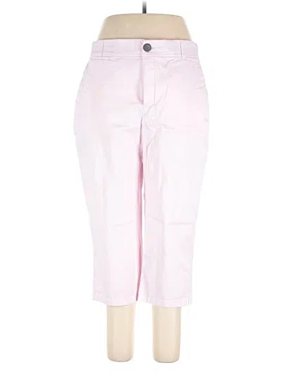 Pre-owned Christopher & Banks Casual Pants In Pink