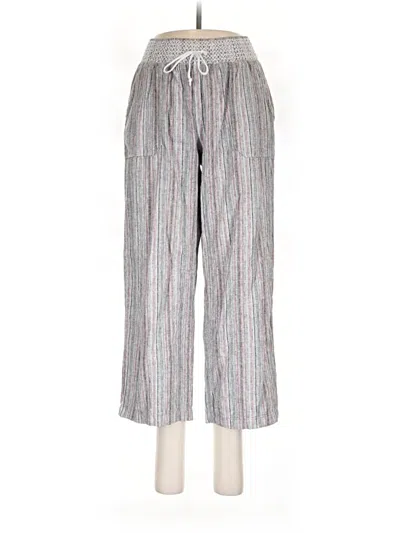 Pre-owned Christopher & Banks Casual Pants In Silver