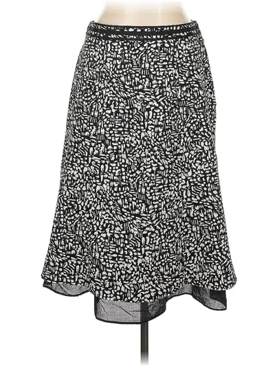 Pre-owned Christopher & Banks Casual Skirt In Black