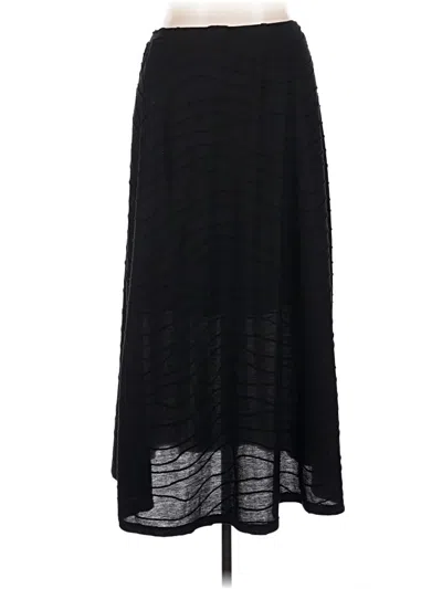 Pre-owned Christopher & Banks Casual Skirt In Black