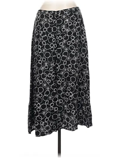 Pre-owned Christopher & Banks Casual Skirt In Black