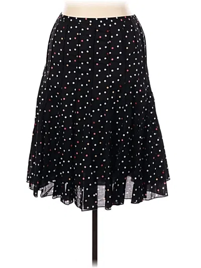 Pre-owned Christopher & Banks Casual Skirt In Black