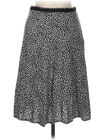 Pre-owned Christopher & Banks Casual Skirt In Black