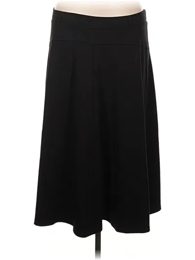Pre-owned Christopher & Banks Casual Skirt In Black
