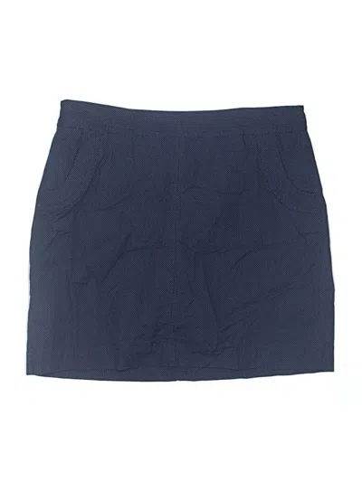Pre-owned Christopher & Banks Casual Skirt In Blue