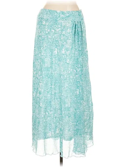 Pre-owned Christopher & Banks Casual Skirt In Blue