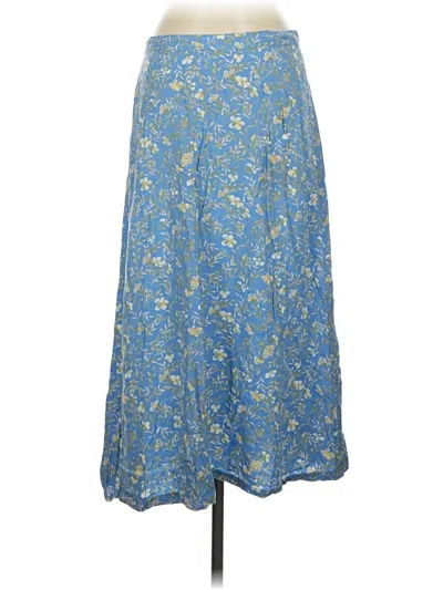 Pre-owned Christopher & Banks Casual Skirt In Blue