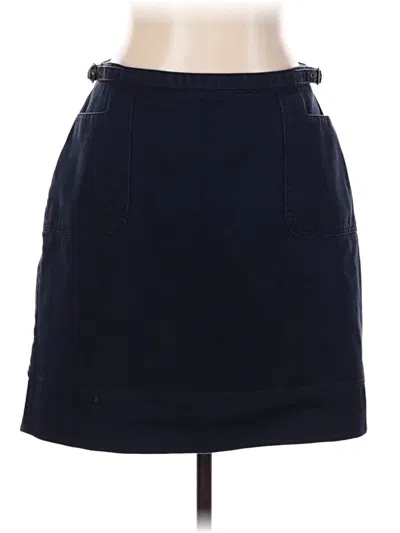 Pre-owned Christopher & Banks Casual Skirt In Blue
