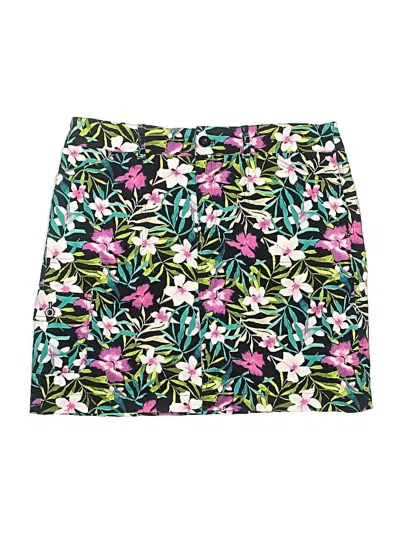 Pre-owned Christopher & Banks Casual Skirt In Green