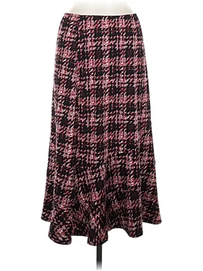 Pre-owned Christopher & Banks Casual Skirt In Red