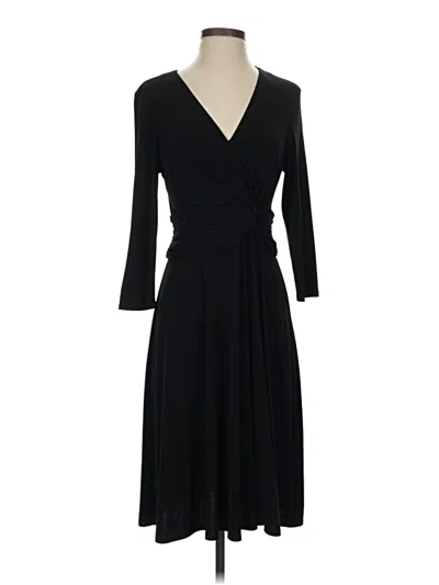 Pre-owned Christopher & Banks Cocktail Dress In Black