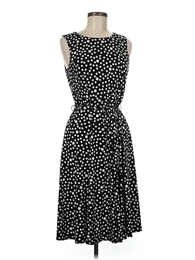 Pre-owned Christopher & Banks Cocktail Dress In Black