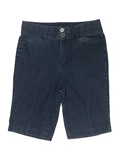 Pre-owned Christopher & Banks Denim Shorts In Blue