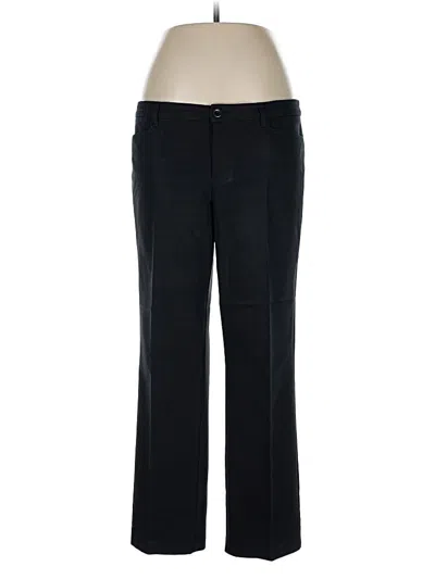 Pre-owned Christopher & Banks Dress Pants In Black
