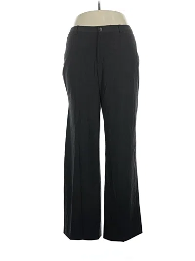 Pre-owned Christopher & Banks Dress Pants In Black