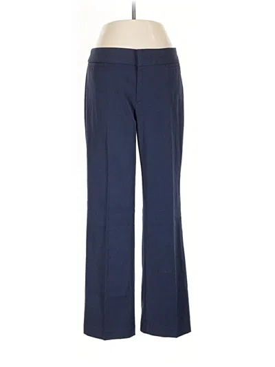 Pre-owned Christopher & Banks Dress Pants In Blue