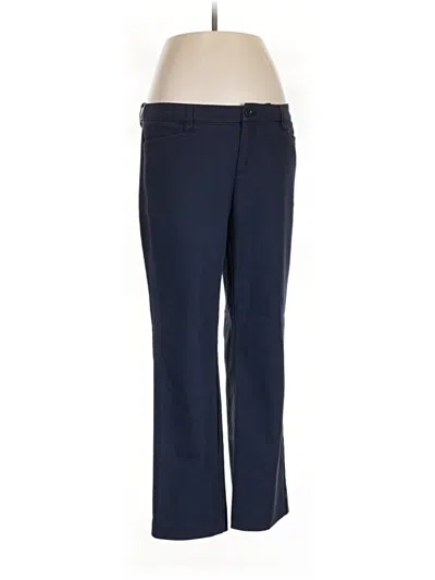 Pre-owned Christopher & Banks Dress Pants In Blue