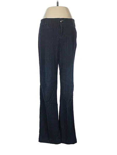 Pre-owned Christopher & Banks Dress Pants In Blue