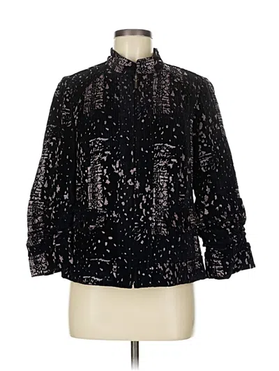 Pre-owned Christopher & Banks Jacket In Black