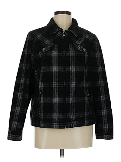 Pre-owned Christopher & Banks Jacket In Black