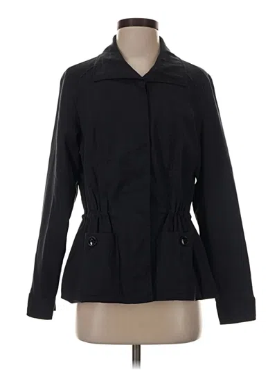 Pre-owned Christopher & Banks Jacket In Black