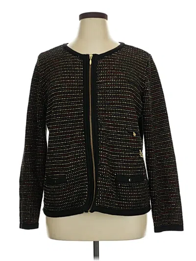 Pre-owned Christopher & Banks Jacket In Black