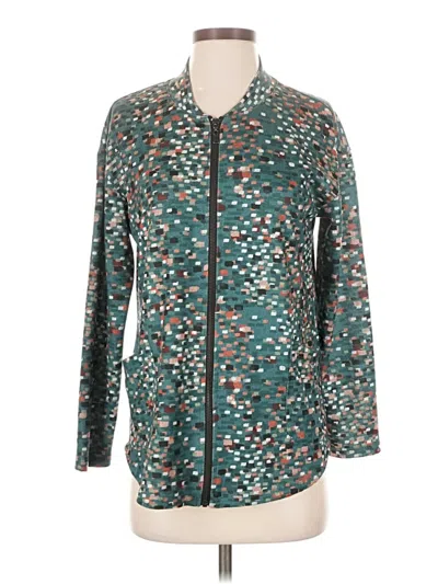 Pre-owned Christopher & Banks Jacket In Blue