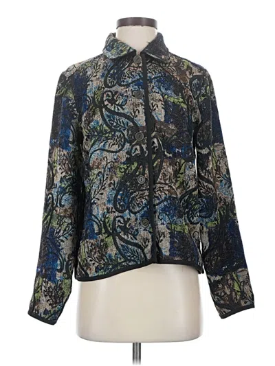 Pre-owned Christopher & Banks Jacket In Blue