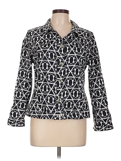 Pre-owned Christopher & Banks Jacket In Blue