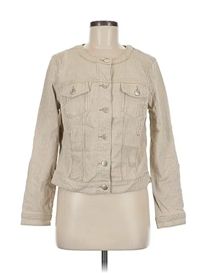 Pre-owned Christopher & Banks Jacket In Brown